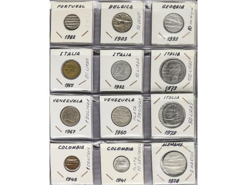 LOTES Y COLECCIONES EXTRANJERO. Lote 72 monedas. Siglo XX. V