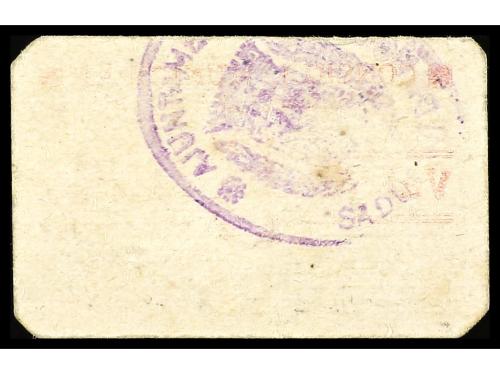 CATALUNYA. 5 Cèntims. C.M. de SADURNÍ D´ANOIA. Cartón. RARO.