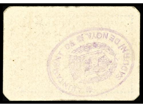 CATALUNYA. 10 Cèntims. C.M. de SADURNÍ D´ANOIA. Cartón. RARO