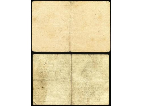 CATALUNYA. Lote 2 billetes 0,50 y 1 Pesseta. 20 Maig 1937. A