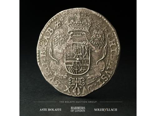 FELIPE IV. Ducatón. 1658. BRUSELAS. Anv.: Busto a derecha . 