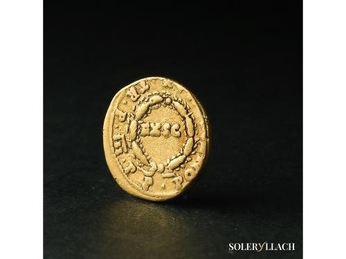 IMPERIO ROMANO. Áureo. 56-57 d.C. NERÓN. ROMA. Anv.: NERO CA