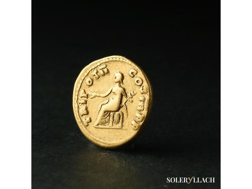 IMPERIO ROMANO. Áureo. 70-72 d.C. VESPASIANO. Anv.: IMP. CAE