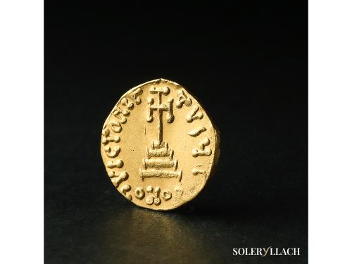 MONEDAS BIZANTINAS. Sólido. 641-668 d.C. CONSTANS II. CONSTA