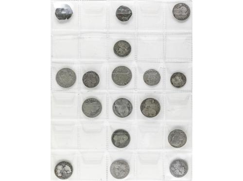 ESTADOS ITALIANOS. Lote alrededor de 161 monedas. AR, AE. Re