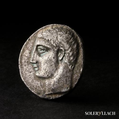 MONEDAS HISPÁNICAS. Shekel. ACUÑACIONES HISPANO-CARTAGINESAS