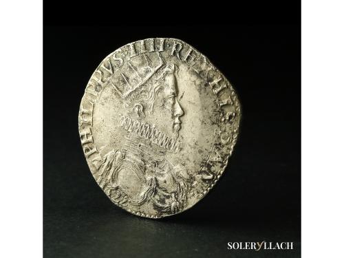 FELIPE IV. Ducatón. 1622. MILÁN. 31,73 grs. (Oxidaciones lim