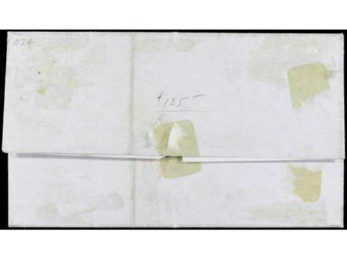 ✉ ESTADOS UNIDOS. 1849. NEW ORLEANS to LOUISVILLE. Complete 