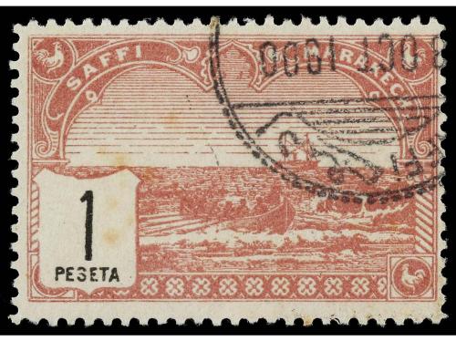 ° MARRUECOS: CORREO LOCAL. Yv. 98/104. SERIE COMPLETA, mat. 