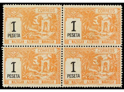 (*)/° MARRUECOS: CORREO LOCAL. Yv. 37/43. 5 cts., 10 cts. (2