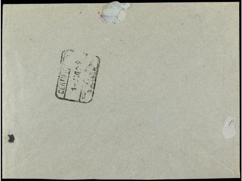 ✉ MARRUECOS. Ed. 67 + 67 var. 1920. TETUÁN a TÁNGER. Carta c