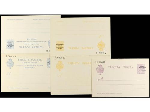 ✉ MARRUECOS. Ed. 15/18. ENTEROS Postales de 15 cts., 25 cts.