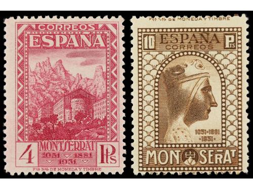 * ESPAÑA. Ed. 636/49. SERIE COMPLETA. 14 valores. 40 cts. y 