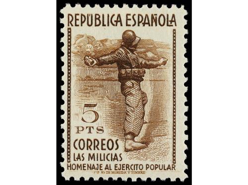 * ESPAÑA. Ed. 792/800. SERIE COMPLETA. 9 valores. Cat. 725&euro;.