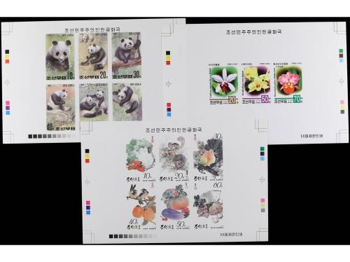 (*) COREA DEL NORTE. 1991-2010. FAUNA Y FLORA. 5 PRUEBAS. Ti