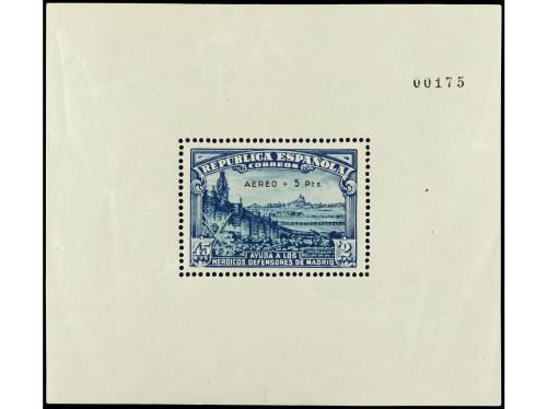 * ESPAÑA. Ed. 760. HB. Aéreo + 5 pts. Arrugas propias de la 