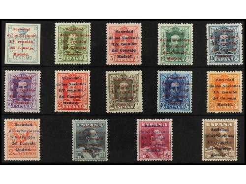 * ESPAÑA. Ed. 455/68. SERIE COMPLETA. 14 valores. LUJO. Rara