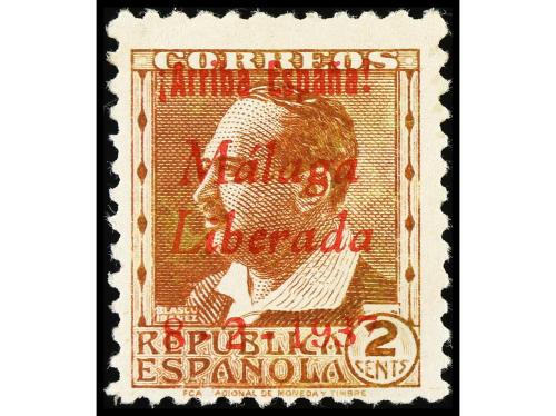 ** ESPAÑA E. LOCALES PATRIOTICAS: MALAGA. Ed. 1/24. SERIE CO