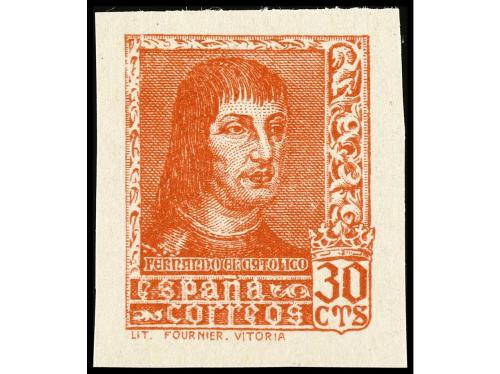 ** ESPAÑA. Ed. 841/4As. SERIE COMPLETA. 6 valores SIN DENTAR