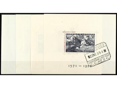 ** ESPAÑA. Ed. 862/63 y ° 862/63. 2 HB en nuevo y 2 en usado