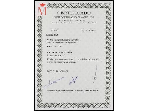 ** ESPAÑA. Ed. 566/82. SERIE COMPLETA, 17 valores. Bien cent