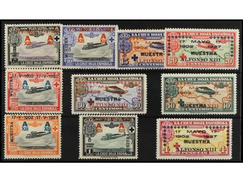 ** ESPAÑA. Ed. 363/72M. SERIE COMPLETA. 10 valores HABILITAC