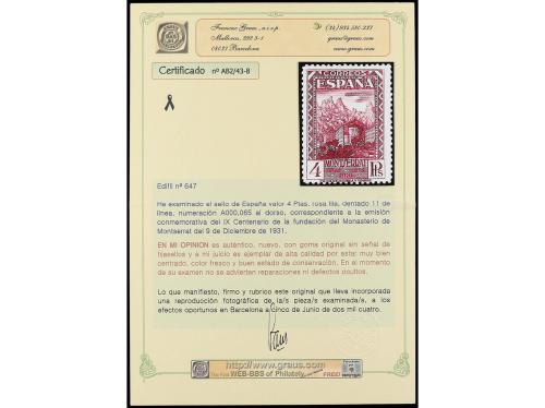 ** ESPAÑA. Ed. 636/49. SERIE COMPLETA, 14 valores. Muy bien 