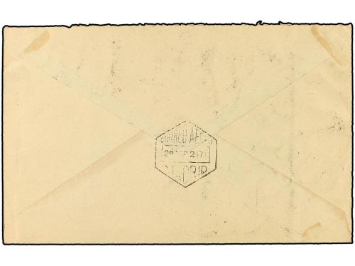 ✉ ESPAÑA. Ed. 293s (4), 292 (2), 295 (2). 1924. LARACHE (Mar