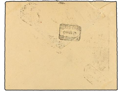✉ ESPAÑA. Ed. 292s (4), 293 (2), 294 (4). 1924. LARACHE a MA