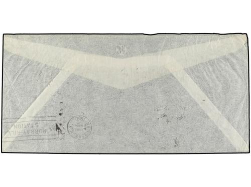 ✉ ANDORRA. Ed. 42, 51, 54 (3). 1950. ANDORRA a NEW YORK. 50 