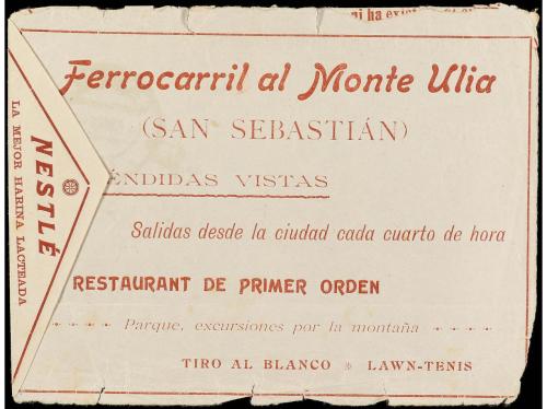 ✉ ESPAÑA ENTEROS POSTALES: DE INICIATIVA PRIVADA. Ed. 109. 1