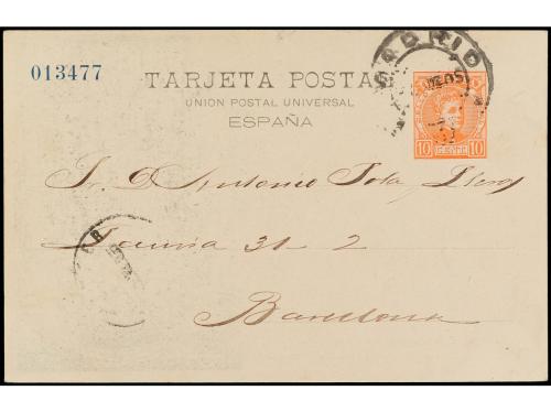 ✉ ESPAÑA ENTEROS POSTALES: DE INICIATIVA PRIVADA. Ed. 101. 1