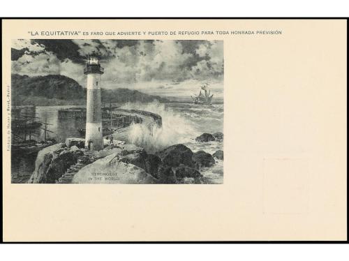 ✉ ESPAÑA ENTEROS POSTALES: DE INICIATIVA PRIVADA. Ed. 105. 1