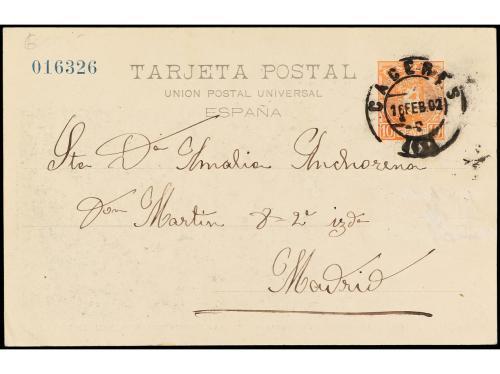 ✉ ESPAÑA ENTEROS POSTALES: DE INICIATIVA PRIVADA. Ed. 105. 1