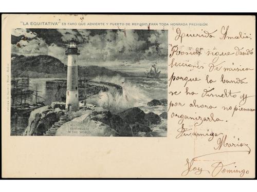 ✉ ESPAÑA ENTEROS POSTALES: DE INICIATIVA PRIVADA. Ed. 105. 1