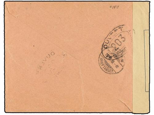✉ COLONIAS ESPAÑOLAS: GUINEA. Ed. 114, 115. 1917. SOBRE circ