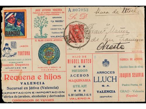 ✉ ESPAÑA ENTEROS POSTALES: DE INICIATIVA PRIVADA. Ed. 719. 1