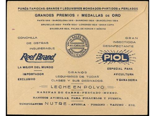 ✉ ESPAÑA ENTEROS POSTALES: DE INICIATIVA PRIVADA. Ed. 1147. 