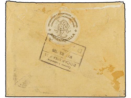 ✉ COLOMBIA. Sc. C42 (2). 1925. BARRANQUILLA a BUCARAMANGA vi