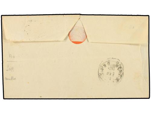 ✉ ITALIA ANTIGUOS ESTADOS: TOSCANA. Sa. 19. 1861. CASTIGLION