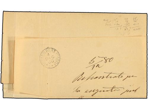 ✉ ITALIA. Sa. 14, 31 (2), 37. 1880. TREVIGNO a BRIGNANO. 1 c