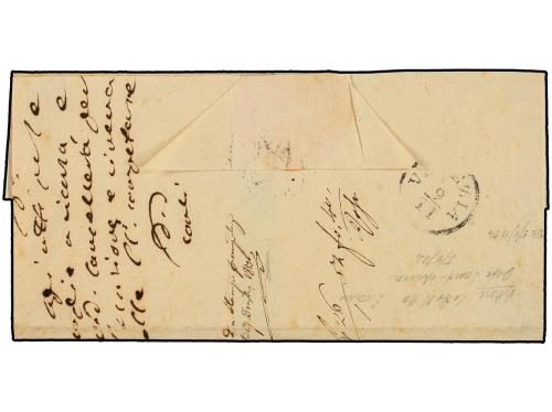 ✉ ITALIA ANTIGUOS ESTADOS: LOMBARDO-VENECIA. 1853. TARCENTO 