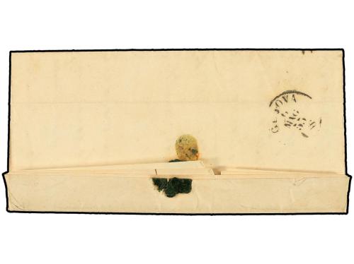 ✉ ITALIA ANTIGUOS ESTADOS: LOMBARDO-VENECIA. Sa. 11. 1855. M