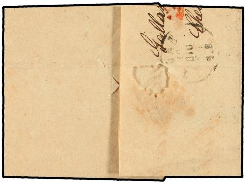 ✉ ITALIA. Sa. 23da. 1865. GALLARATE a MILANO. 20 cts. s. 15 