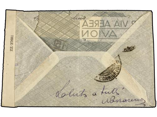 ✉ ERITREA. Sa. 8, 9, 10 (2). 1949 (12-IX). ASMARA a ITALIA. 