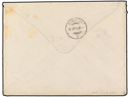 ✉ RUSIA. Sc. 27 (2). 1880. ZITOMIR to ZURICH (Switzerland). 