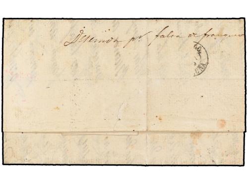 ESPAÑA. Ed. 62 (4). 1862. SANTIAGO a BUENOS AIRES. 2 reales 