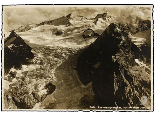 ✉ SUIZA. 1930. ZURICH a ALICANTE. Vuelo especial a Africa de