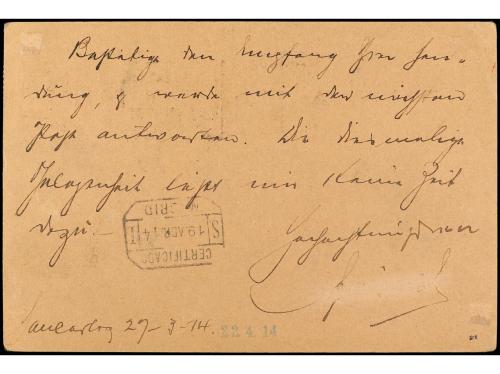 ✉ COLONIAS ESPAÑOLAS: FERNANDO POO. Ed. 3. 1914. SAN CARLOS 