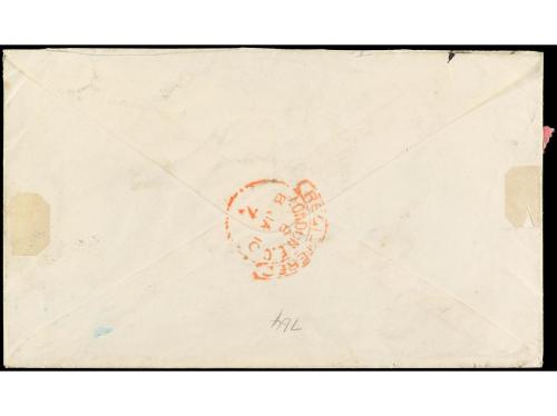 ✉ RHODESIA. Sc. 69, 75, 101 (2), 106. 1909. BULAWAYO a LONDR